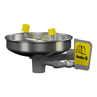 EYE/FACE WASH S19-220BSS STAINLESS STEEL BOWL